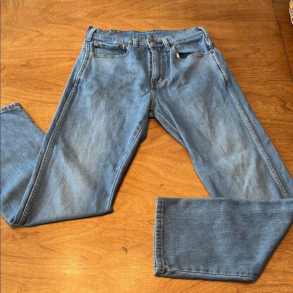 Levi's Blue Straight Jeans Classic Style - Picture 1 of 8